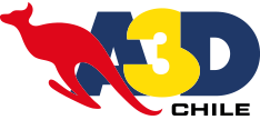 Logo A3D Chile